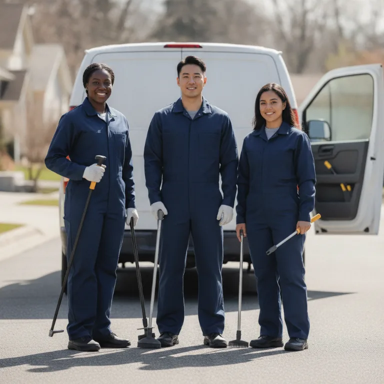Drain Cleaning team in West New York